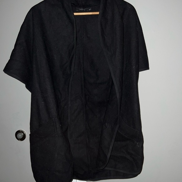 Talula Sweaters - Aritzia Talula Black Kimono Cardigan – Effortless Drape, Minimalist & Chic
